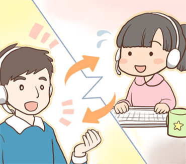 英会話と学習型レッスンで4技能を伸ばす